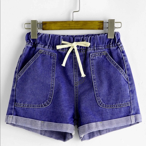 cinch waist shorts